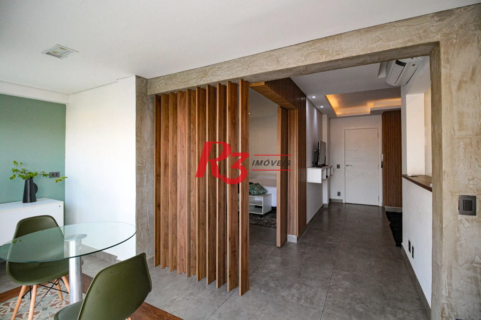 Apartamento Garden com 1 dormitório para alugar, 78 m² por R$ 5.050,00/mês - Ponta da Praia - Santos/SP