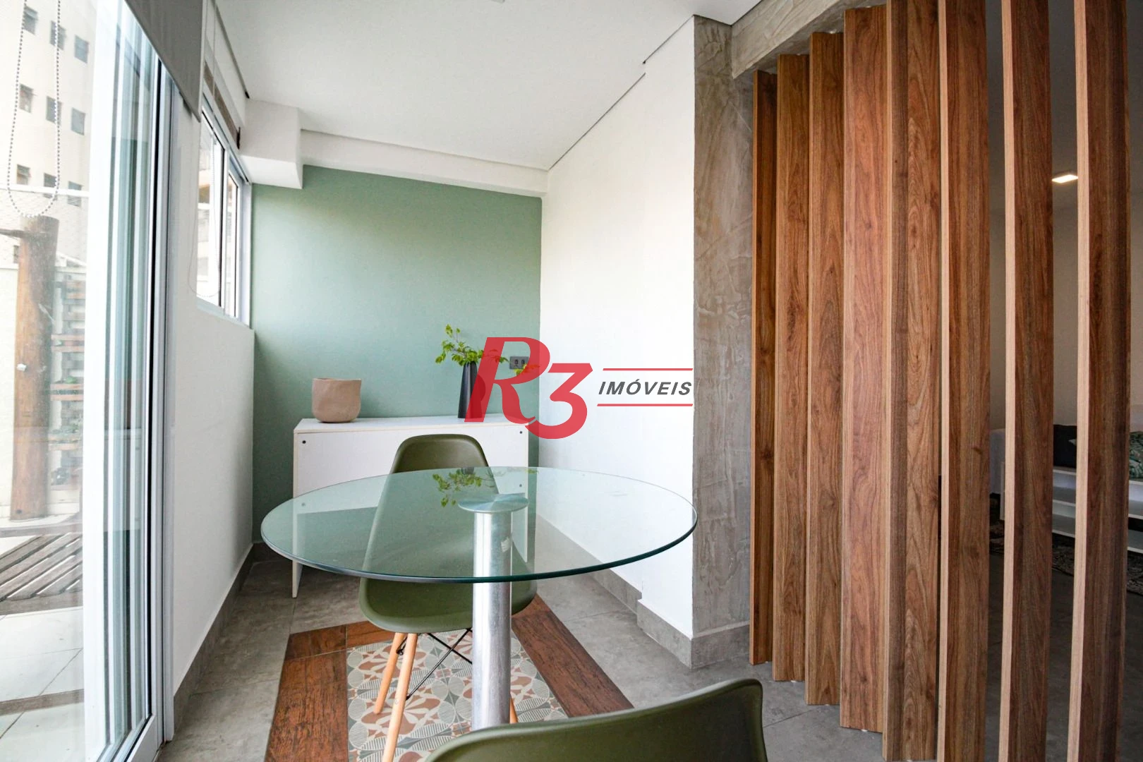 Apartamento Garden com 1 dormitório para alugar, 78 m² por R$ 5.050,00/mês - Ponta da Praia - Santos/SP
