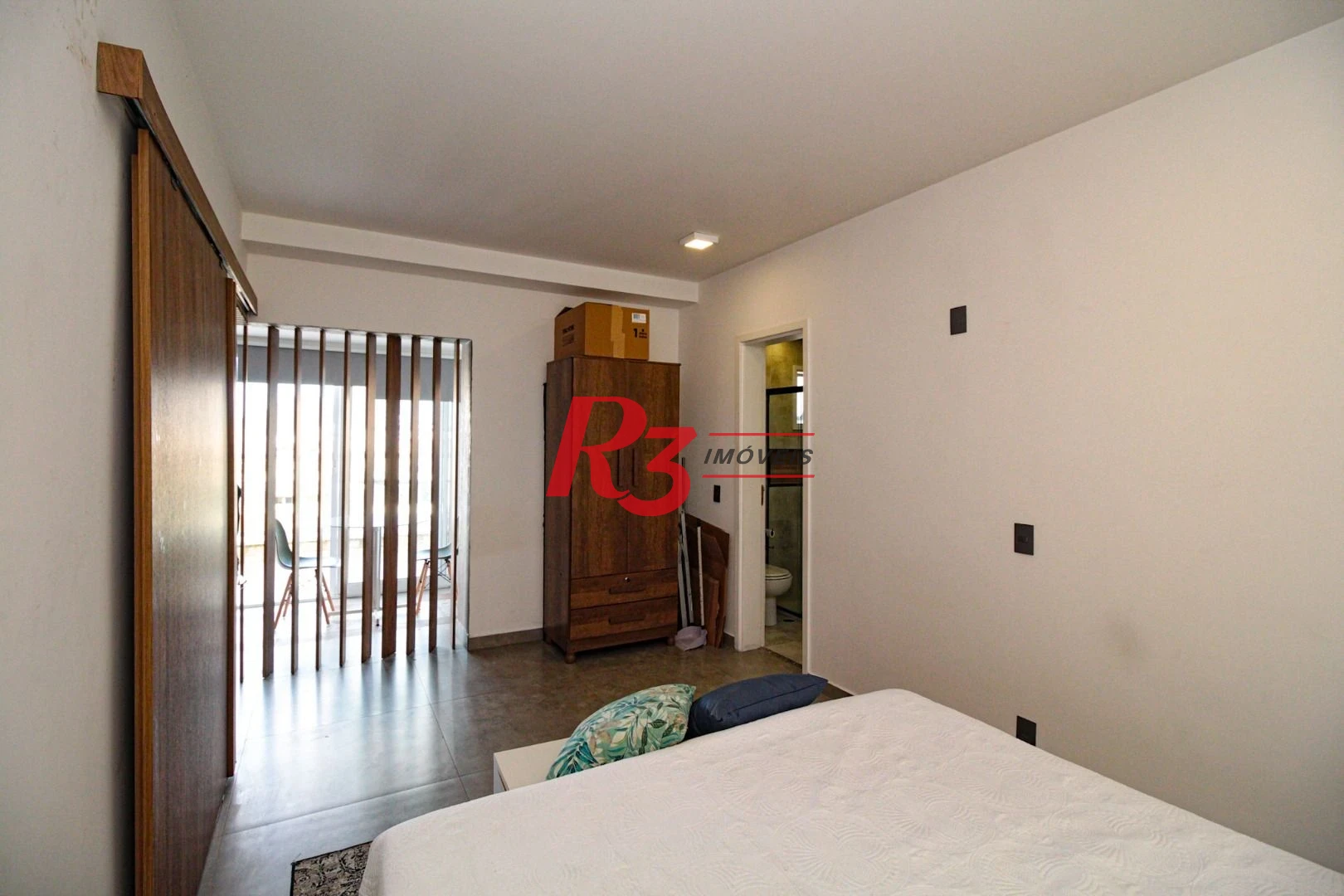 Apartamento Garden com 1 dormitório para alugar, 78 m² por R$ 5.050,00/mês - Ponta da Praia - Santos/SP