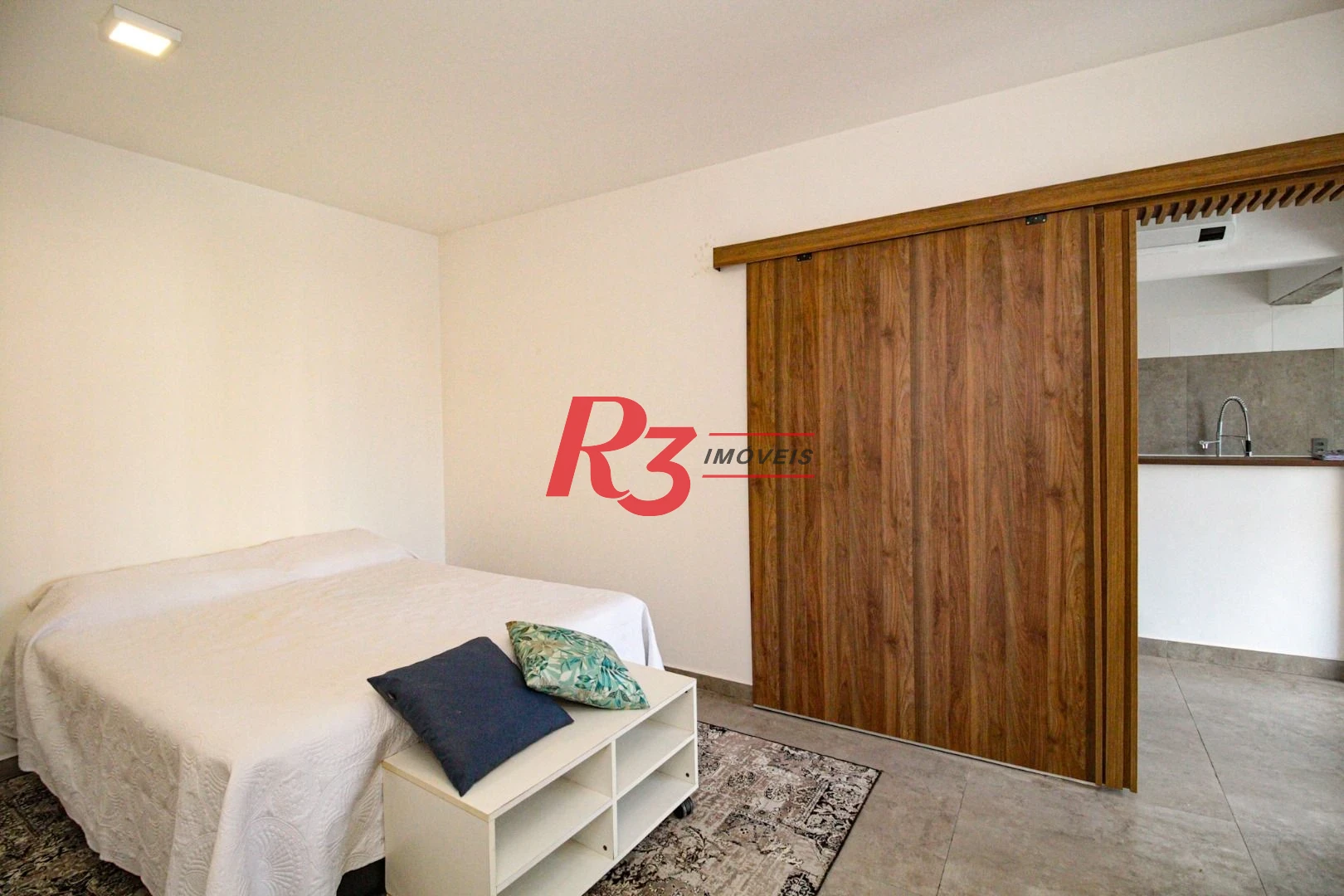Apartamento Garden com 1 dormitório para alugar, 78 m² por R$ 5.050,00/mês - Ponta da Praia - Santos/SP