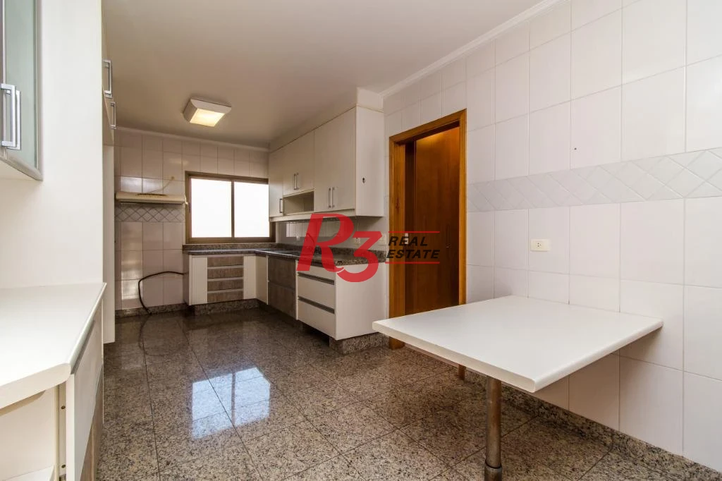 Apartamento com 4 dormitórios para alugar, 212 m² por R$ 18.000,00/mês - Boqueirão - Santos/SP