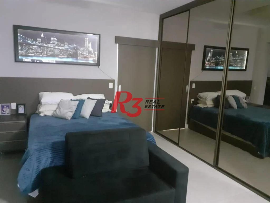 Flat com 1 dormitório à venda, 35 m² - Itararé - São Vicente/SP