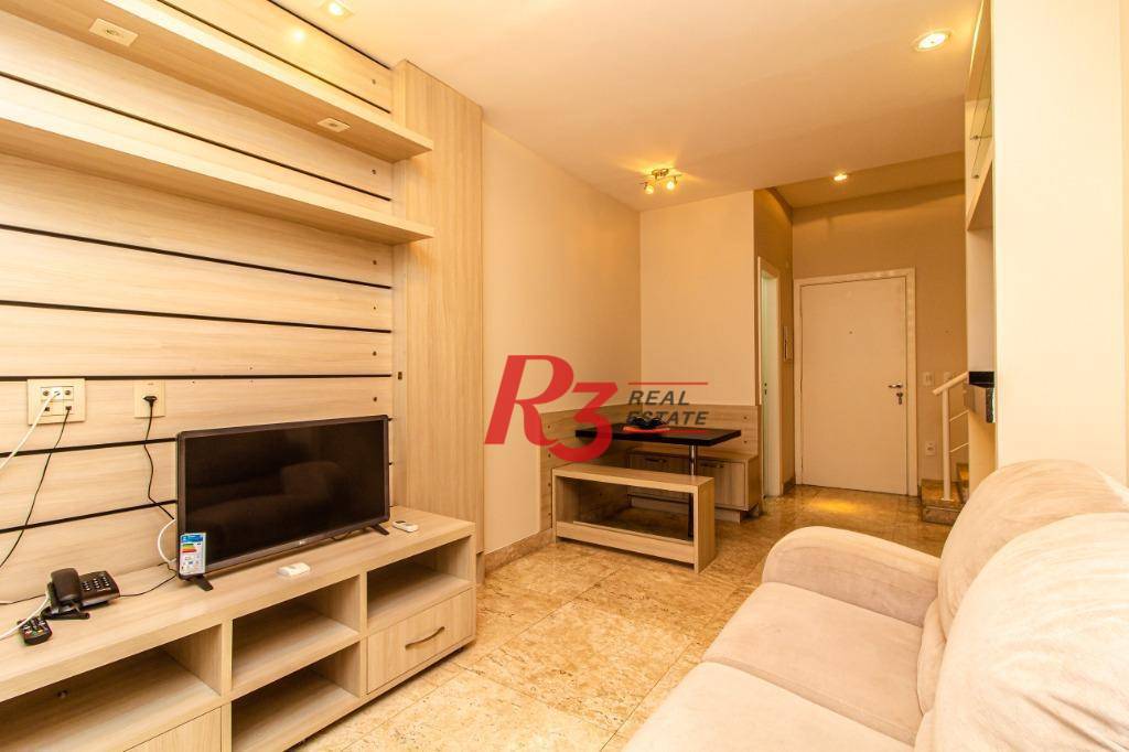 Apartamento à venda, 75 m² - Gonzaga - Santos/SP