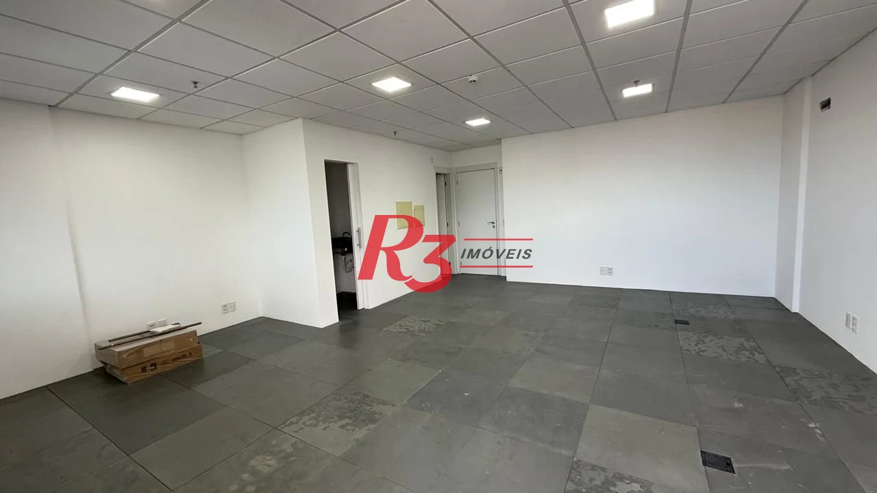 Sala à venda, 47 m² por R$ 320.000,00 - Valongo - Santos/SP