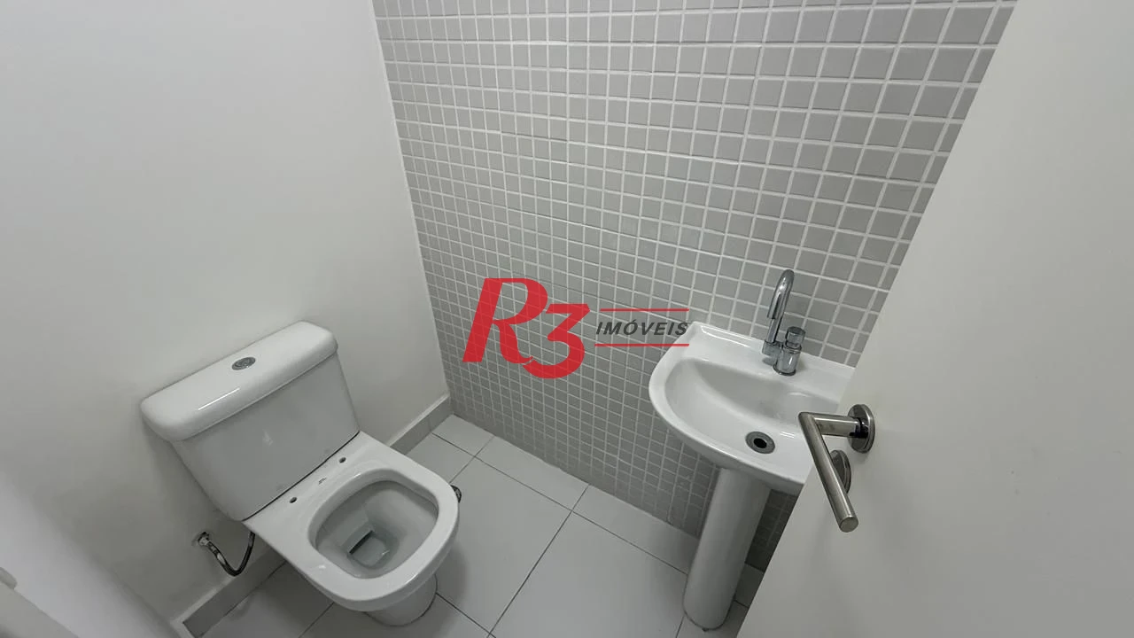 Sala à venda, 47 m² por R$ 320.000,00 - Valongo - Santos/SP