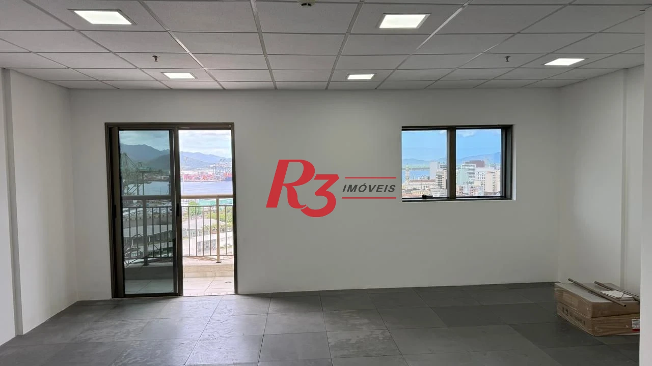 Sala à venda, 47 m² por R$ 320.000,00 - Valongo - Santos/SP