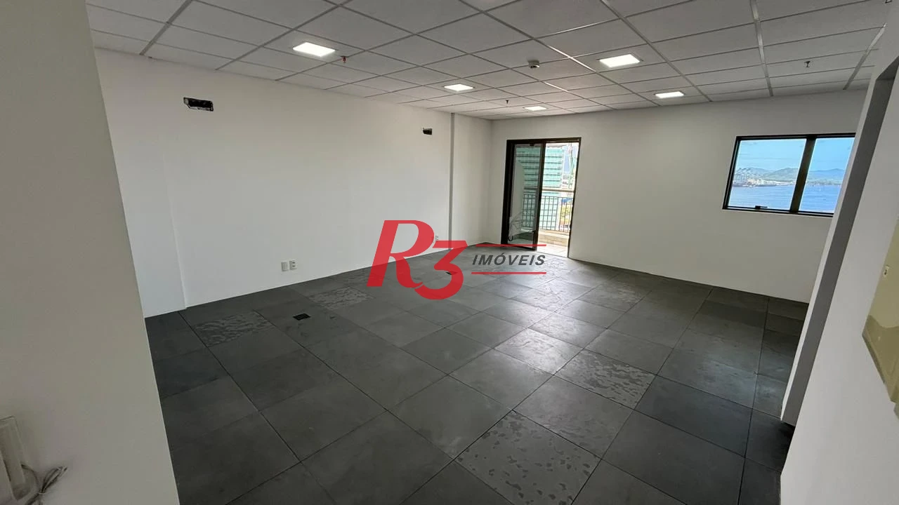 Sala à venda, 47 m² por R$ 320.000,00 - Valongo - Santos/SP