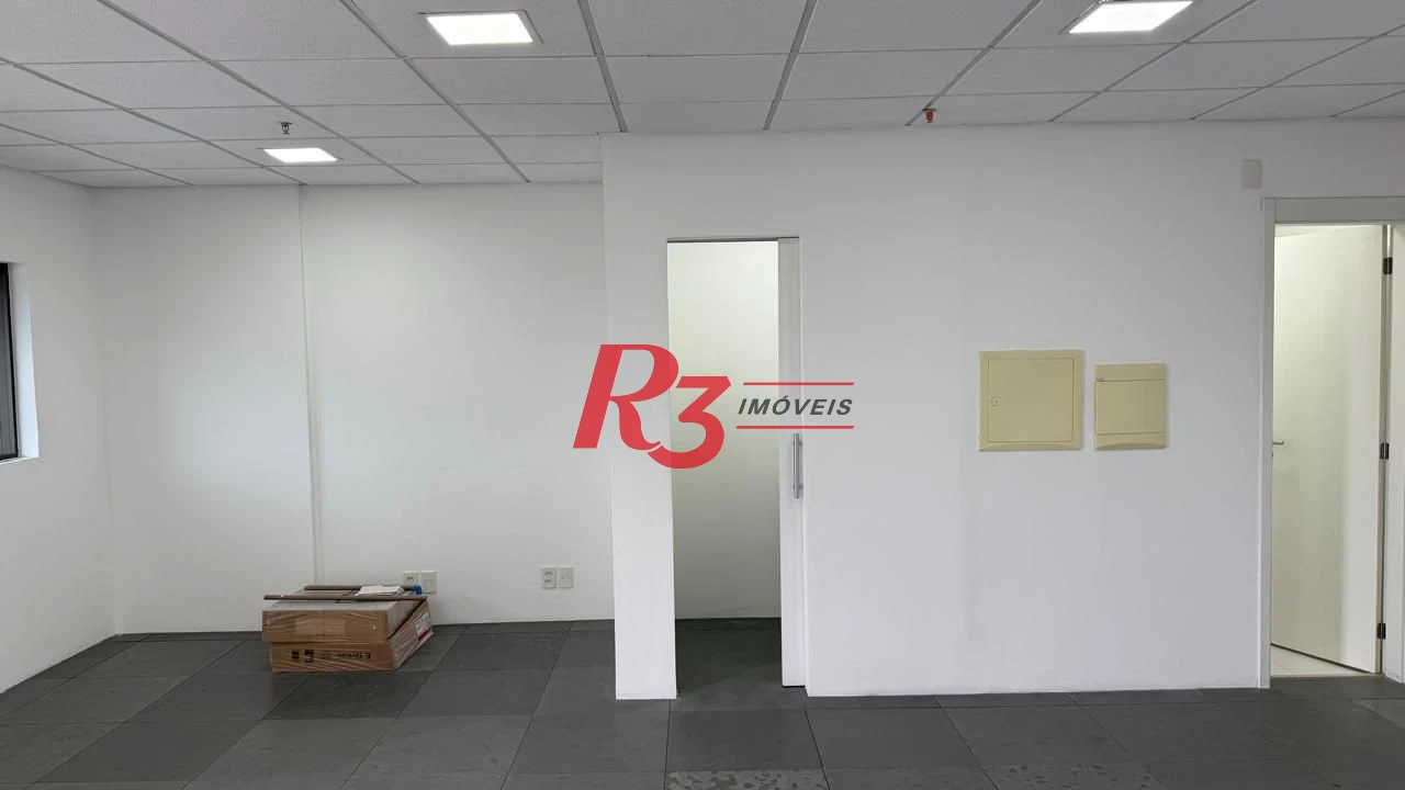 Sala à venda, 47 m² por R$ 320.000,00 - Valongo - Santos/SP