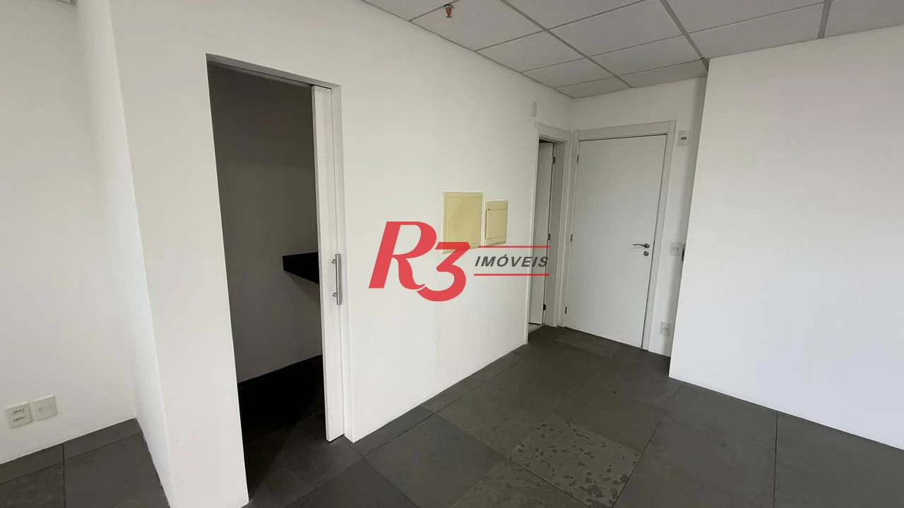 Sala à venda, 47 m² por R$ 320.000,00 - Valongo - Santos/SP