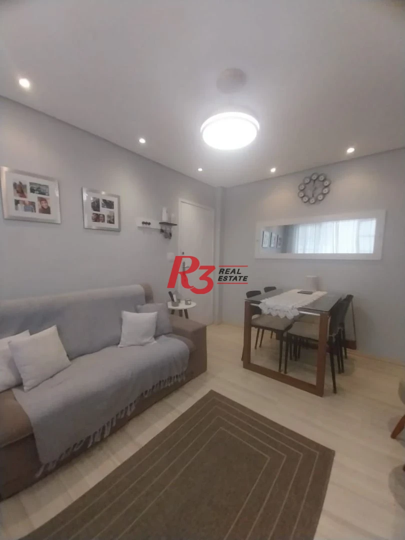 Apartamento com 1 dormitório à venda, 60 m² por R$ 266.000,00 - Itararé - São Vicente/SP