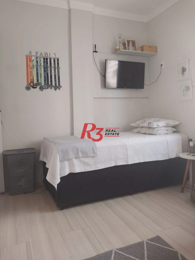 Apartamento com 1 dormitório à venda, 60 m² por R$ 266.000,00 - Itararé - São Vicente/SP