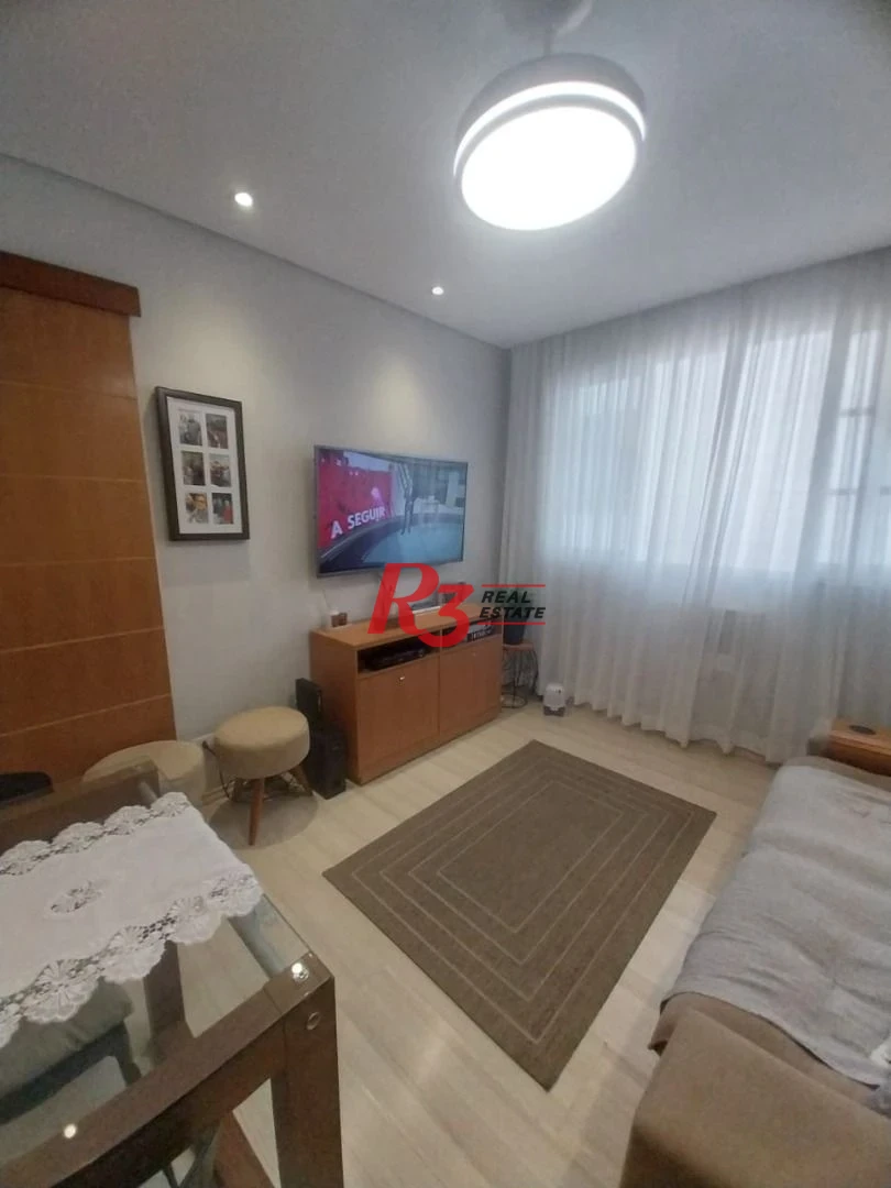 Apartamento com 1 dormitório à venda, 60 m² por R$ 266.000,00 - Itararé - São Vicente/SP