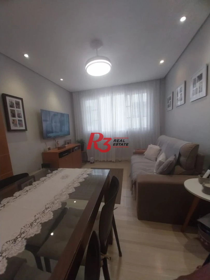 Apartamento com 1 dormitório à venda, 60 m² por R$ 266.000,00 - Itararé - São Vicente/SP