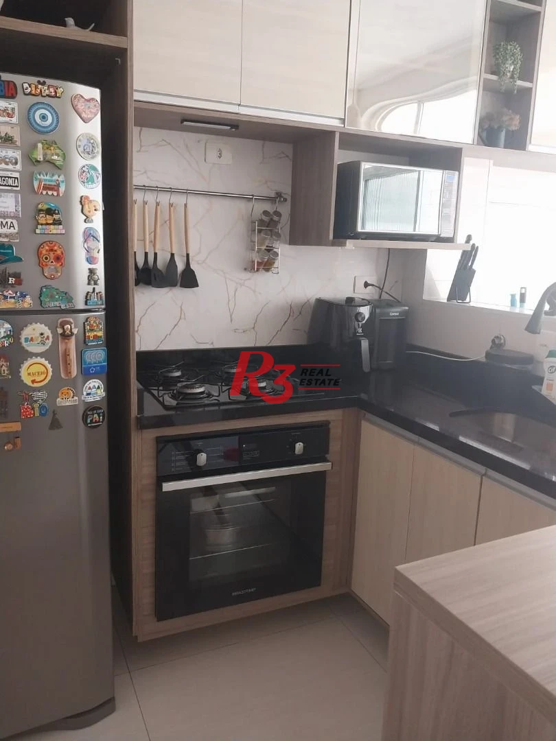 Apartamento com 1 dormitório à venda, 60 m² por R$ 266.000,00 - Itararé - São Vicente/SP