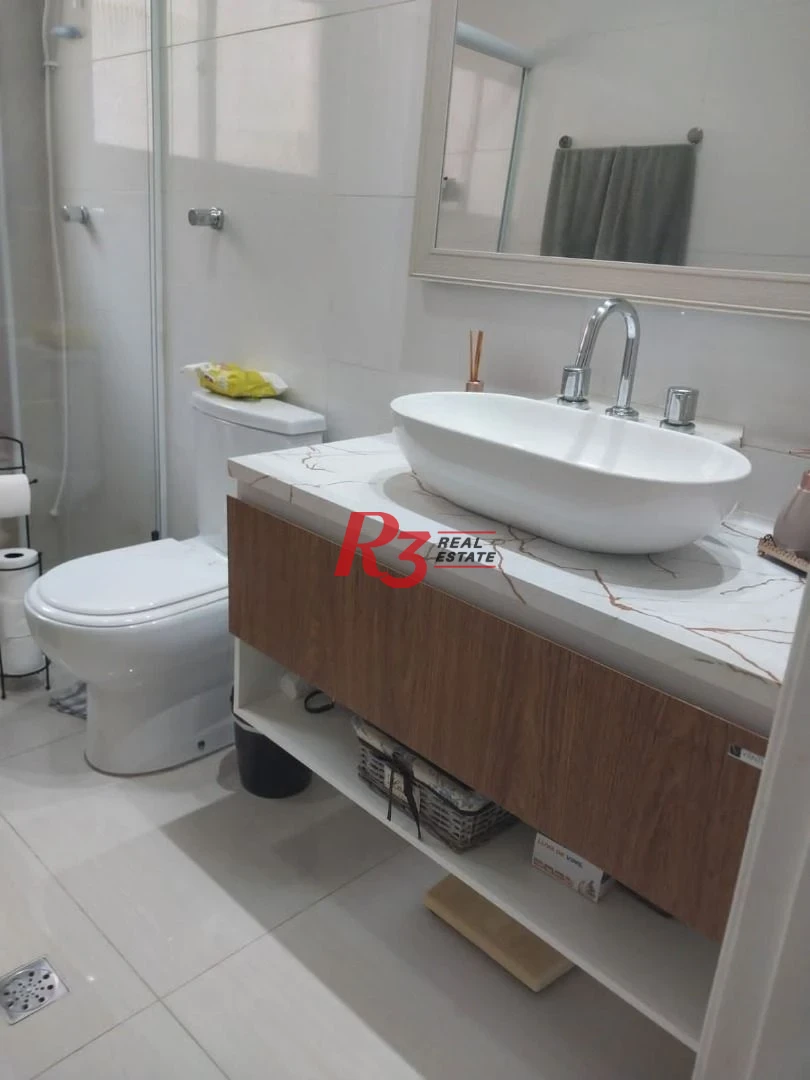 Apartamento com 1 dormitório à venda, 60 m² por R$ 266.000,00 - Itararé - São Vicente/SP