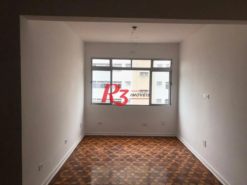 Apartamento com 3 dormitórios para alugar, 131 m² por R$ 4.800,02/mês - Embaré - Santos/SP
