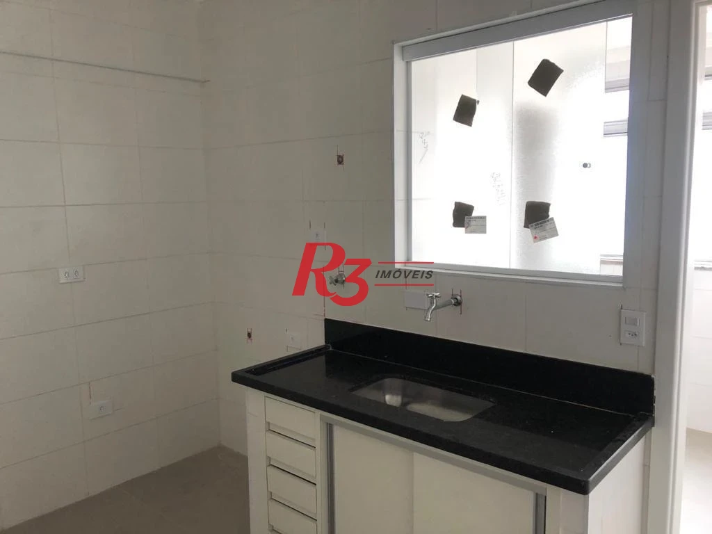Apartamento com 3 dormitórios para alugar, 131 m² por R$ 4.800,02/mês - Embaré - Santos/SP