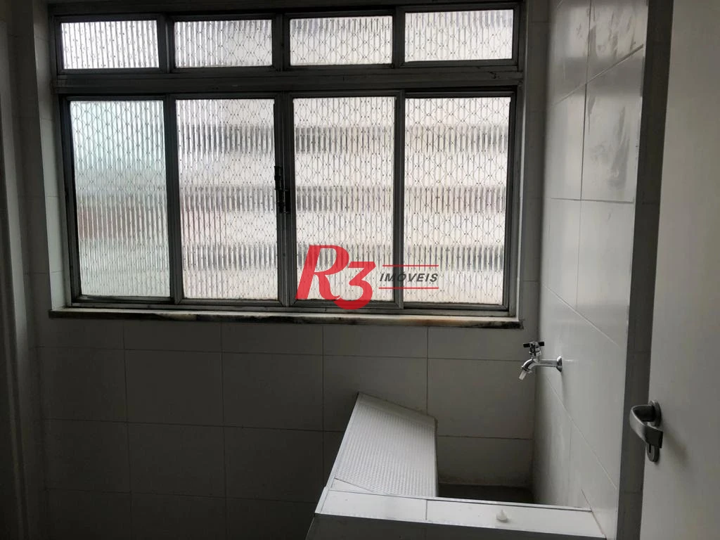 Apartamento com 3 dormitórios para alugar, 131 m² por R$ 4.800,02/mês - Embaré - Santos/SP
