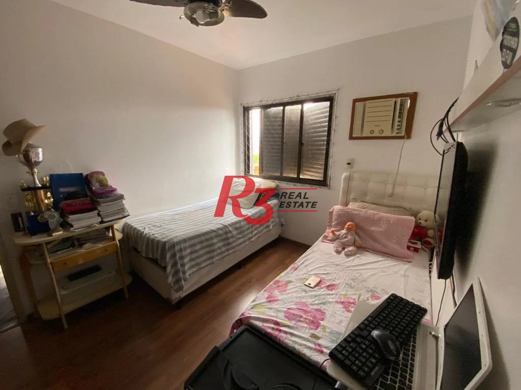 Apartamento com 2 dormitórios à venda, 125 m² por R$ 703.000,00 - Aparecida - Santos/SP