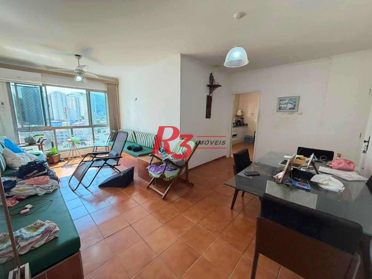 Apartamento com 2 dormitórios à venda, 100 m² por R$ 585.000,00 - José Menino - Santos/SP