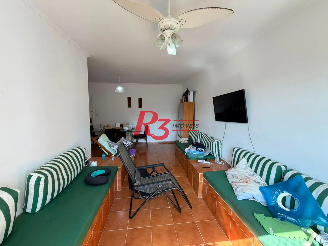 Apartamento com 2 dormitórios à venda, 100 m² por R$ 585.000,00 - José Menino - Santos/SP