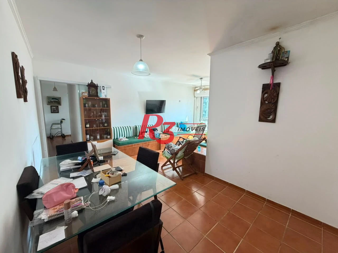 Apartamento com 2 dormitórios à venda, 100 m² por R$ 585.000,00 - José Menino - Santos/SP