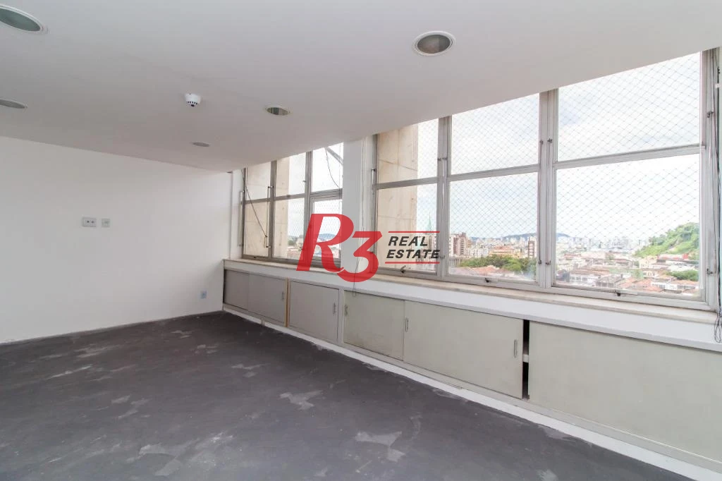 Sala para alugar, 189 m² - Centro - Santos/SP