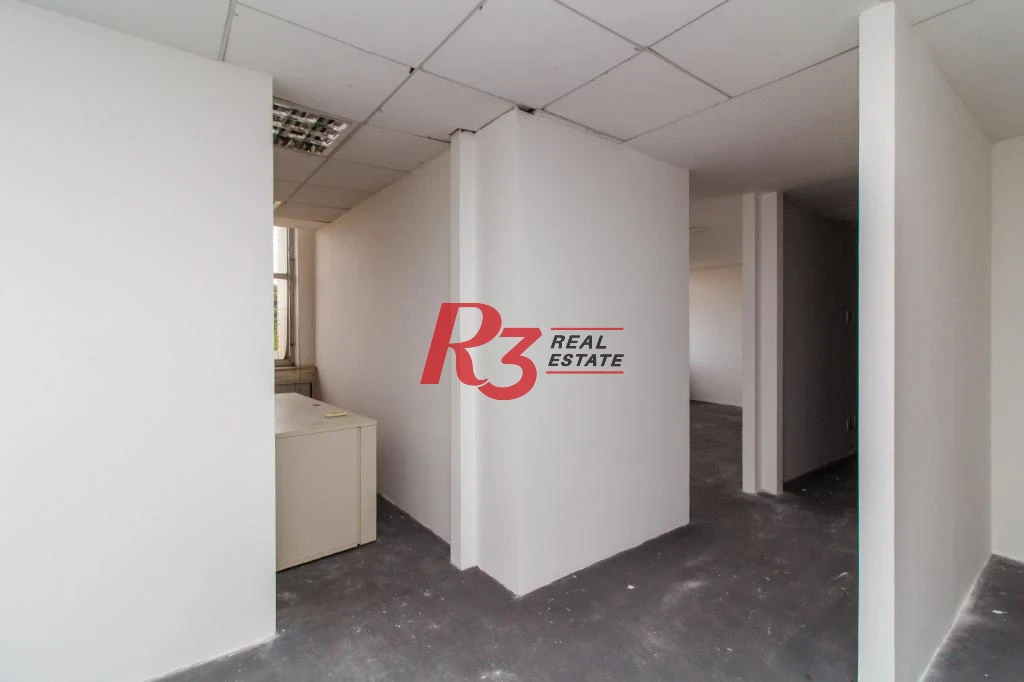 Sala para alugar, 189 m² - Centro - Santos/SP