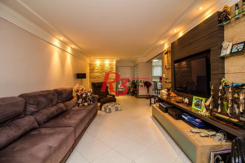 Apartamento com 3 dormitórios à venda, 160 m²  - Canto do Forte - Praia Grande/SP