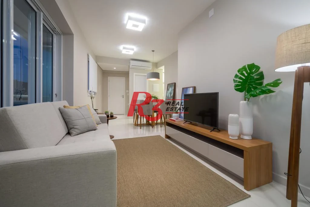Apartamento com 2 dormitórios à venda, 105 m² por R$ 3.200.000,00 - Pompéia - Santos/SP