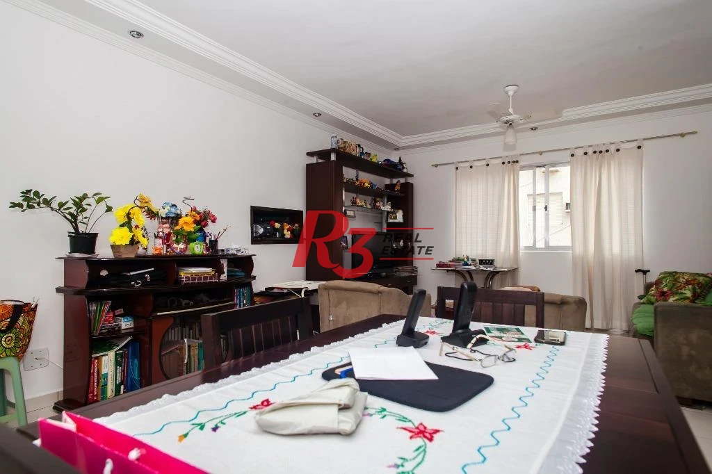 Apartamento com 2 dormitórios à venda, 99 m² - Campo Grande - Santos