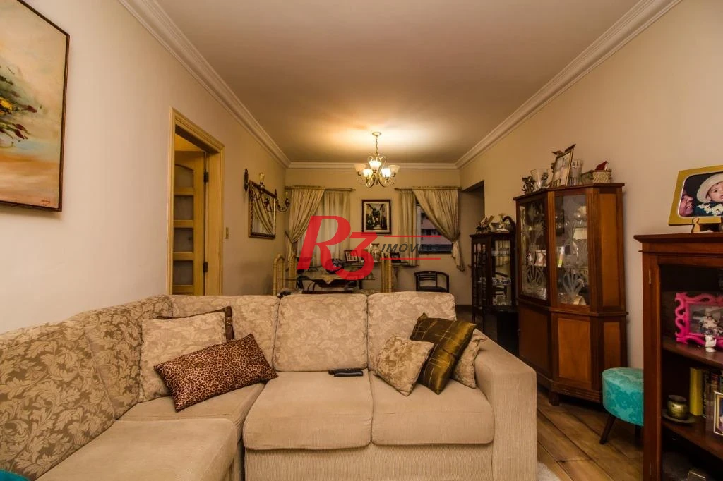 Apartamento com 2 dormitórios à venda, 101 m² por R$ 850.000,00 - Embaré - Santos/SP