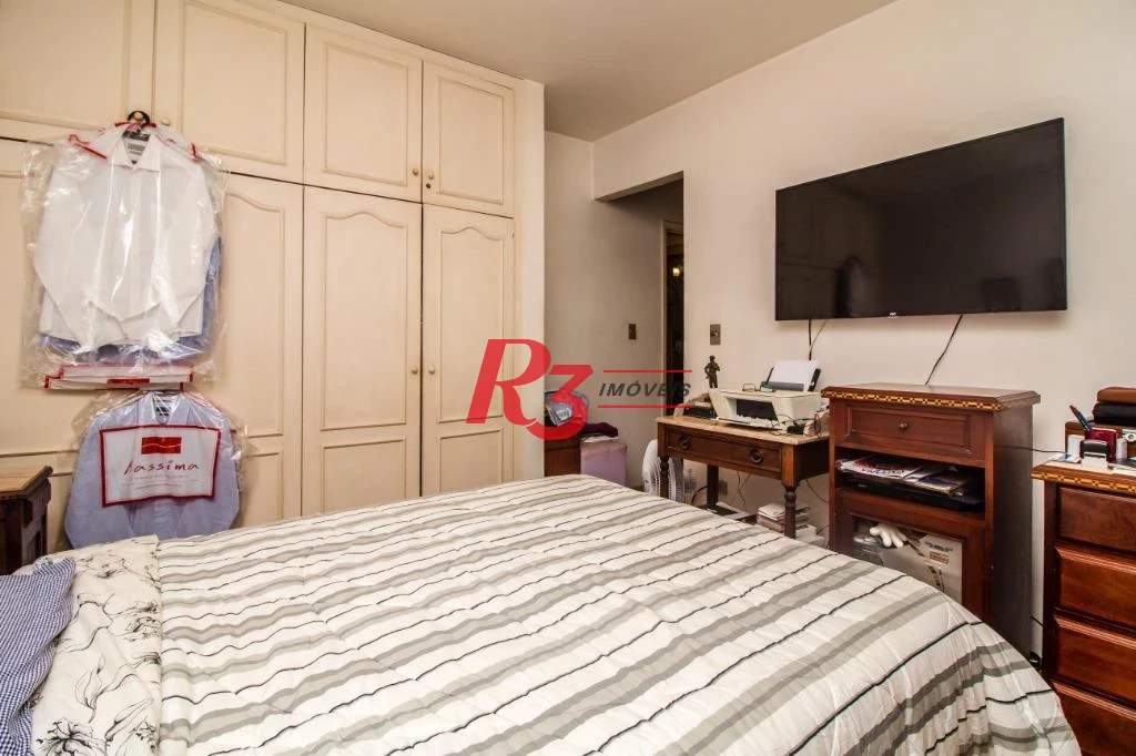 Apartamento com 2 dormitórios à venda, 101 m² por R$ 850.000,00 - Embaré - Santos/SP