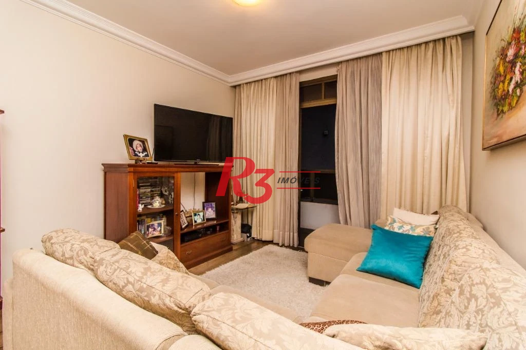 Apartamento com 2 dormitórios à venda, 101 m² por R$ 850.000,00 - Embaré - Santos/SP