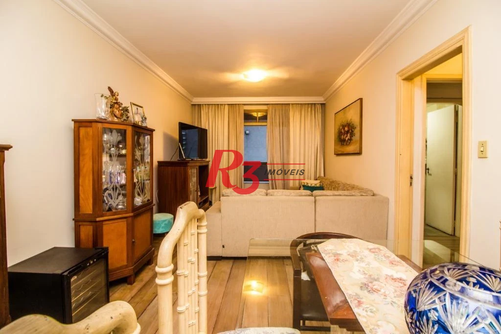 Apartamento com 2 dormitórios à venda, 101 m² por R$ 850.000,00 - Embaré - Santos/SP