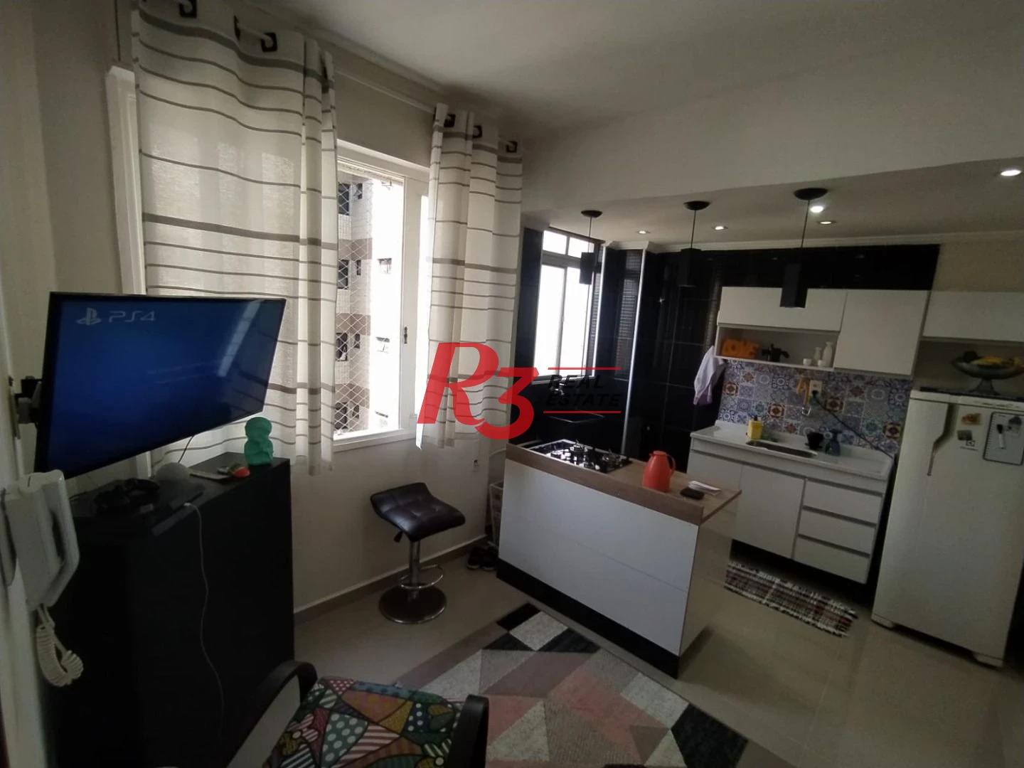 Apartamento com 1 dormitório à venda, 49 m² - Centro - São Vicente/SP