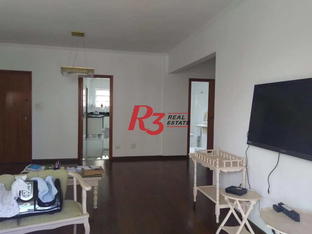 Apartamento com 4 dormitórios à venda, 150 m² - Gonzaga - Santos/SP