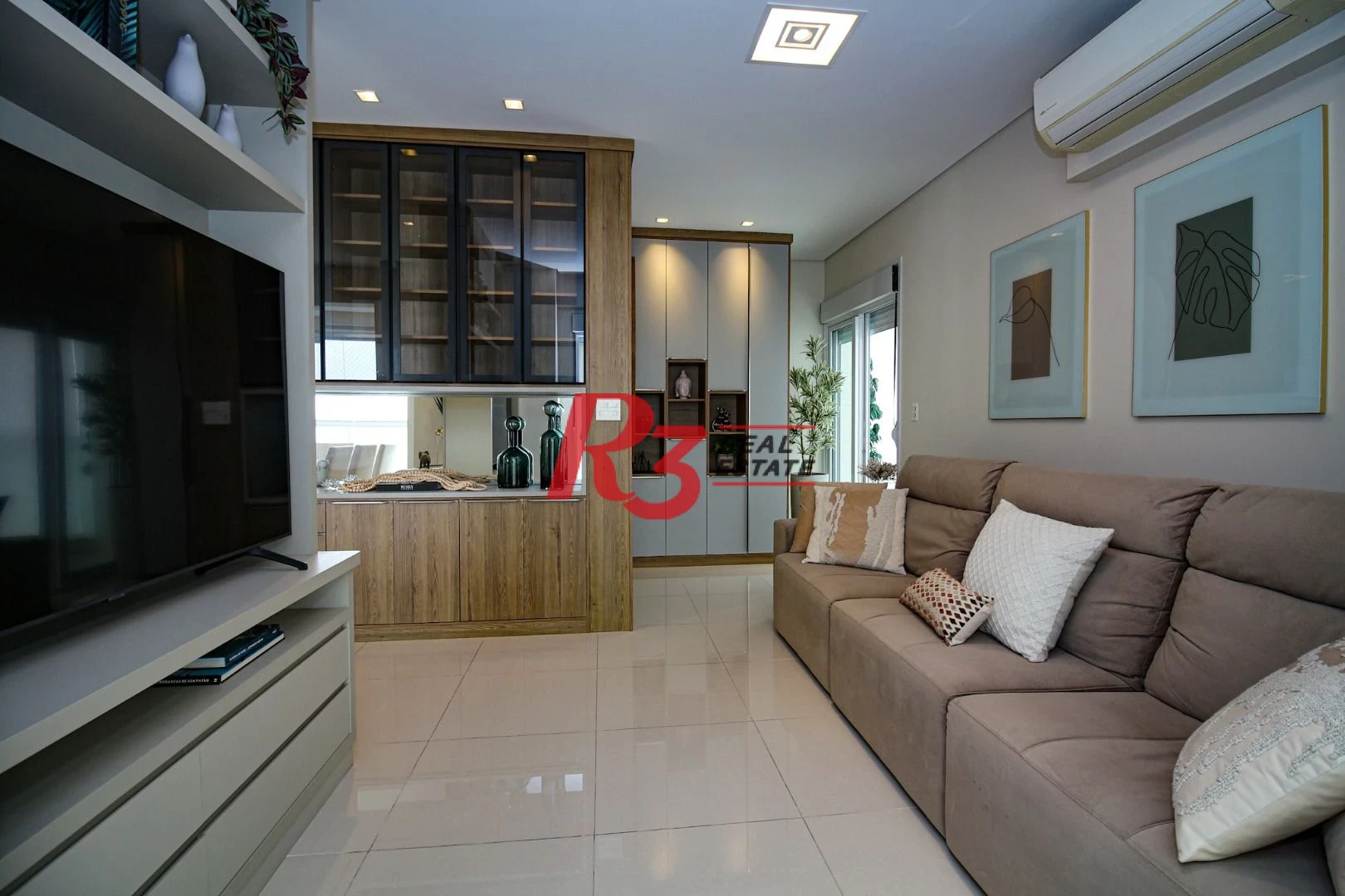 Apartamento com 3 dormitórios à venda, 170 m² por R$ 2.490.000,00 - Boqueirão - Santos/SP