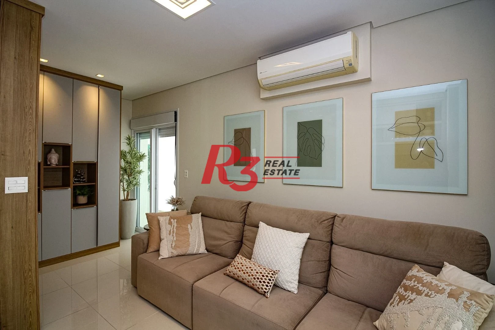 Apartamento com 3 dormitórios à venda, 170 m² por R$ 2.490.000,00 - Boqueirão - Santos/SP