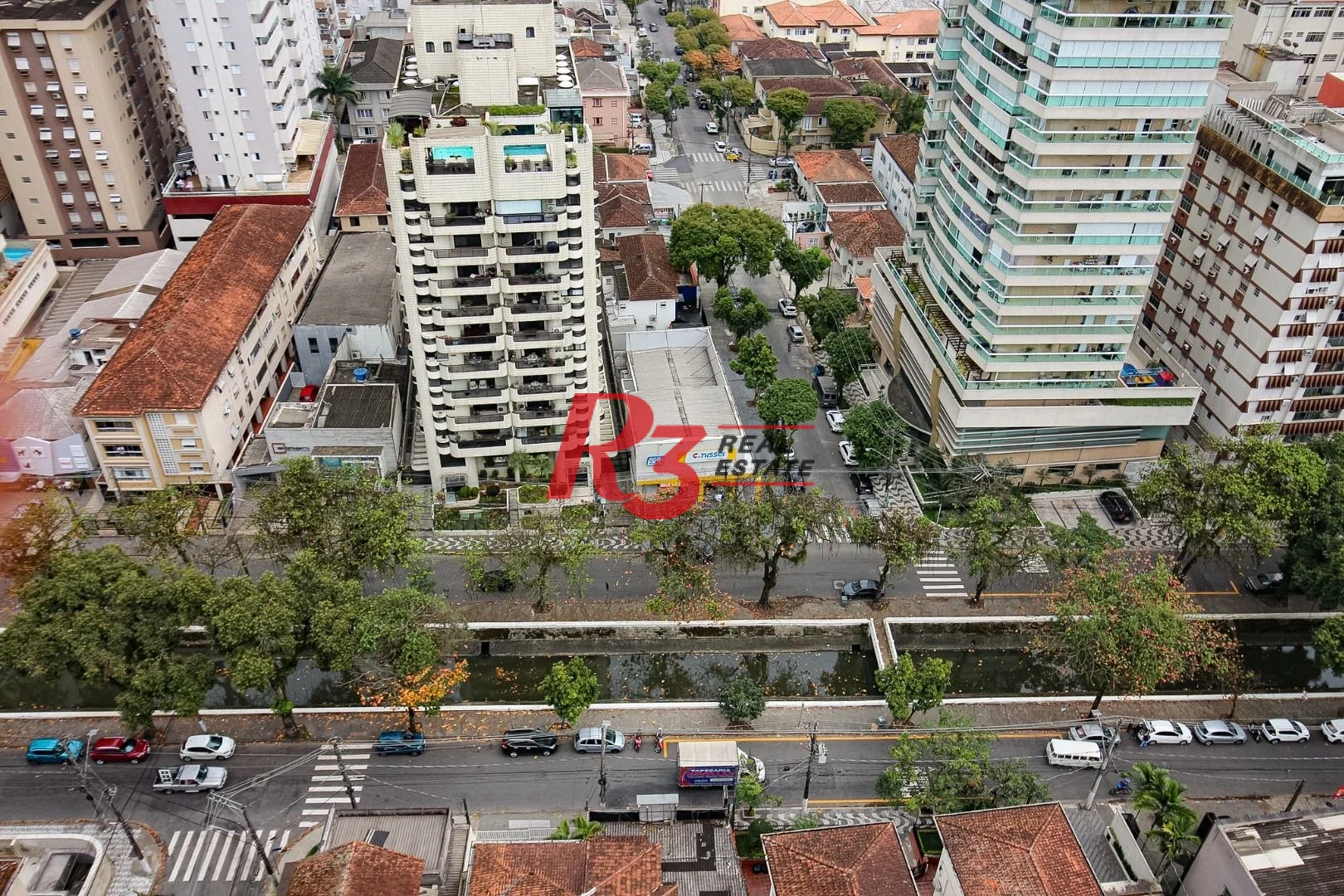 Apartamento com 3 dormitórios à venda, 170 m² por R$ 2.490.000,00 - Boqueirão - Santos/SP