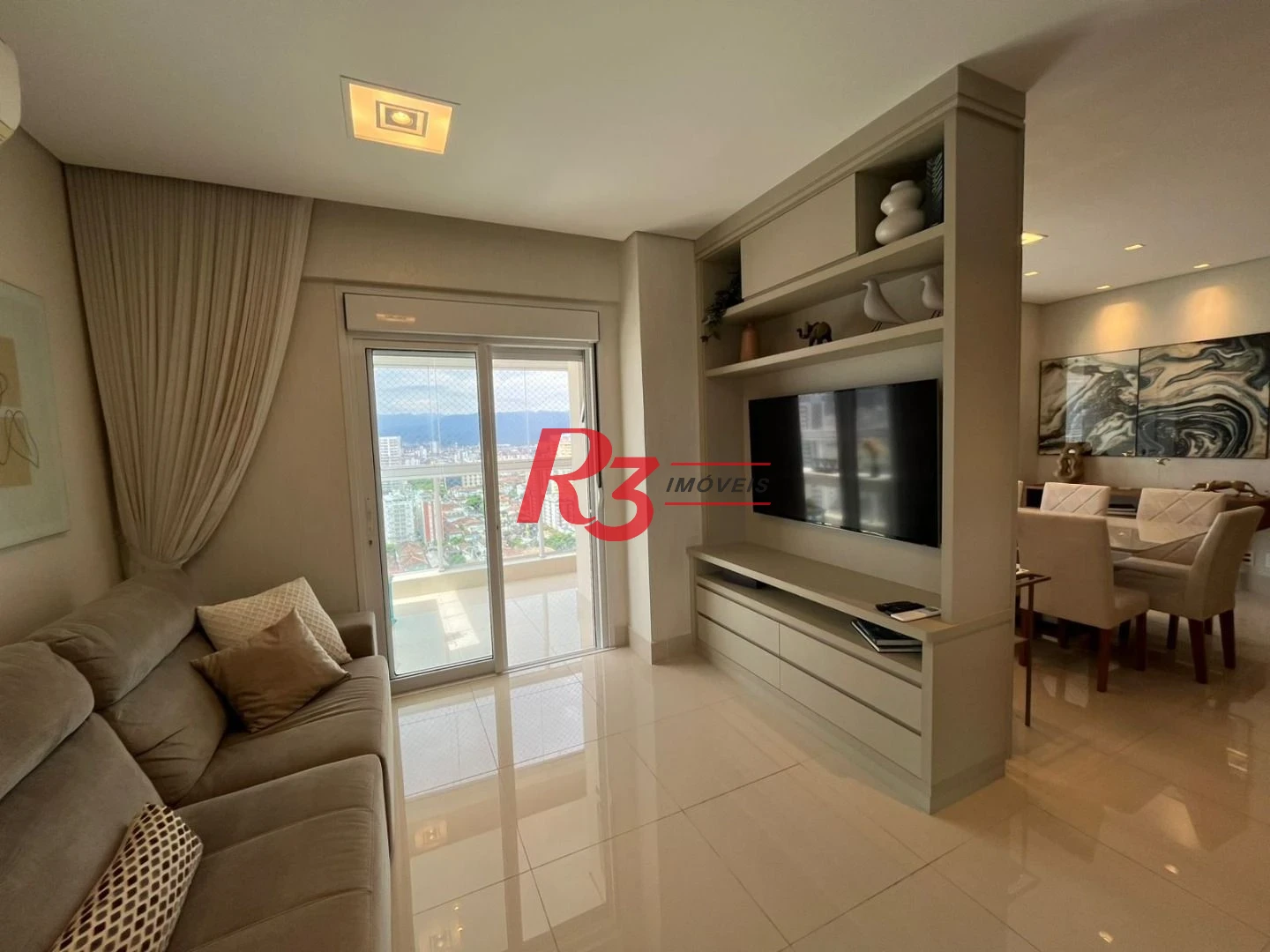 Apartamento com 3 suítes, 170 m² - venda por R$ 2.490.000 ou aluguel por R$ 20.000/mês - Boqueirão - Santos/SP