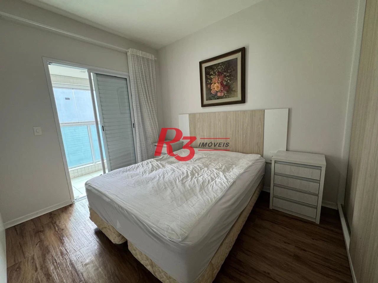Apartamento com 1 dormitório para alugar, 50 m² por R$ 5.800,00/mês - Gonzaga - Santos/SP
