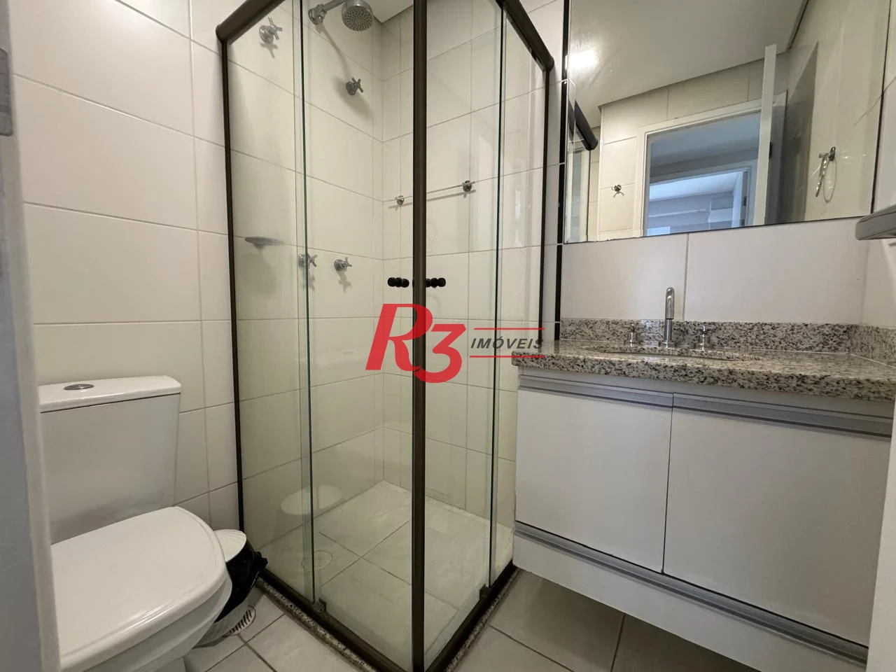 Apartamento com 1 dormitório para alugar, 50 m² por R$ 5.800,00/mês - Gonzaga - Santos/SP