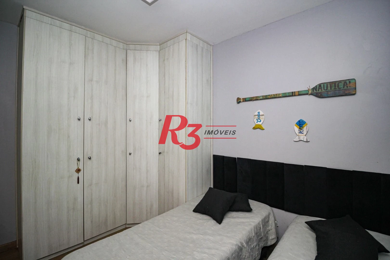 Apartamento com 4 dormitórios à venda, 204 m² por R$ 2.500.000,00 - Boqueirão - Santos/SP