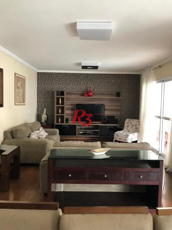 Apartamento com 4 dormitórios à venda, 204 m² - Boqueirão - Santos/SP