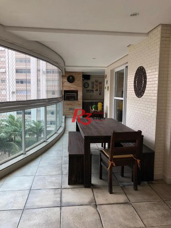 Apartamento com 4 dormitórios à venda, 204 m² - Boqueirão - Santos/SP
