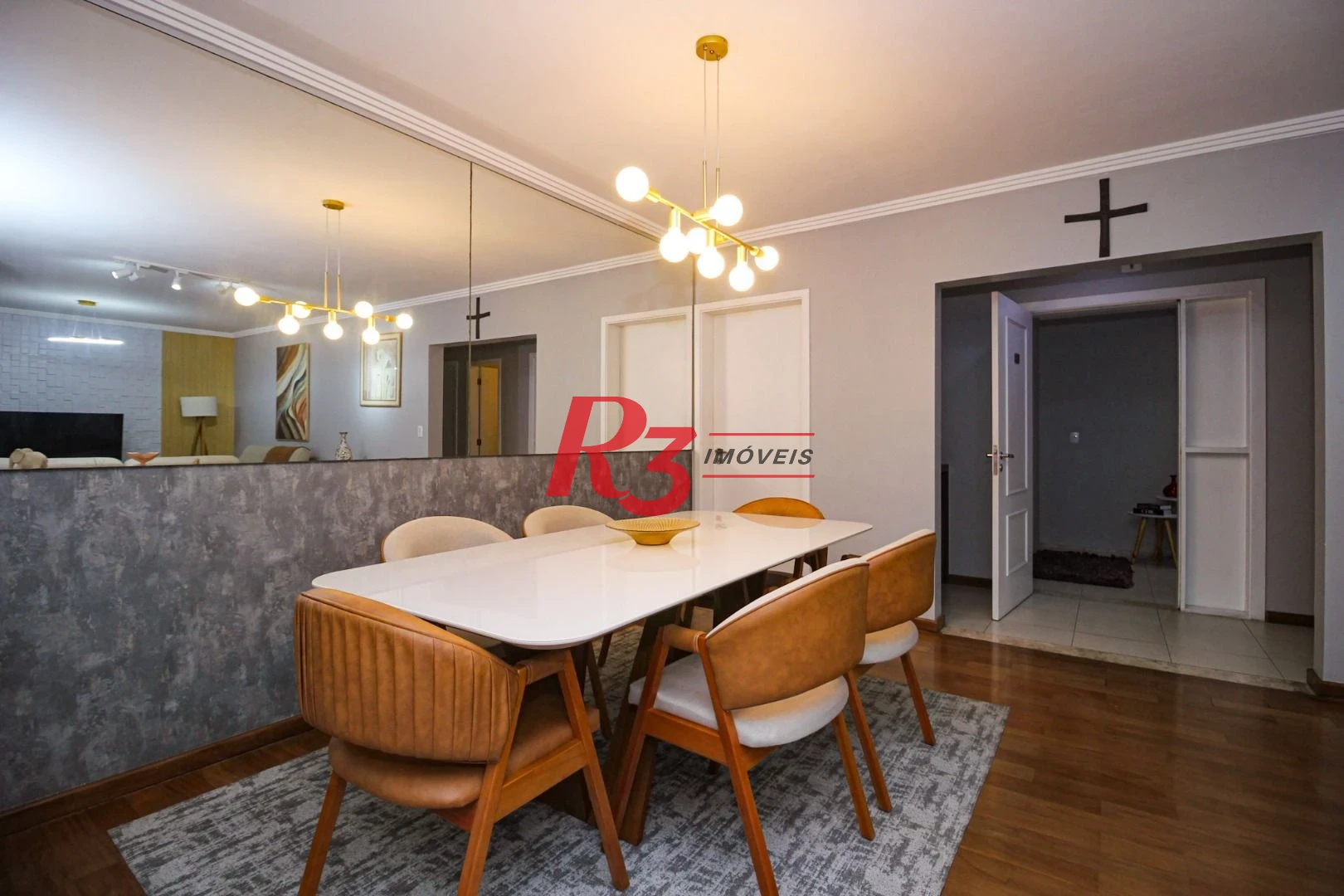 Apartamento com 4 dormitórios à venda, 204 m² por R$ 2.500.000,00 - Boqueirão - Santos/SP