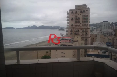 Flat com 1 dormitório à venda, 45 m² por R$ 515.000,00 - Boqueirão - Santos/SP