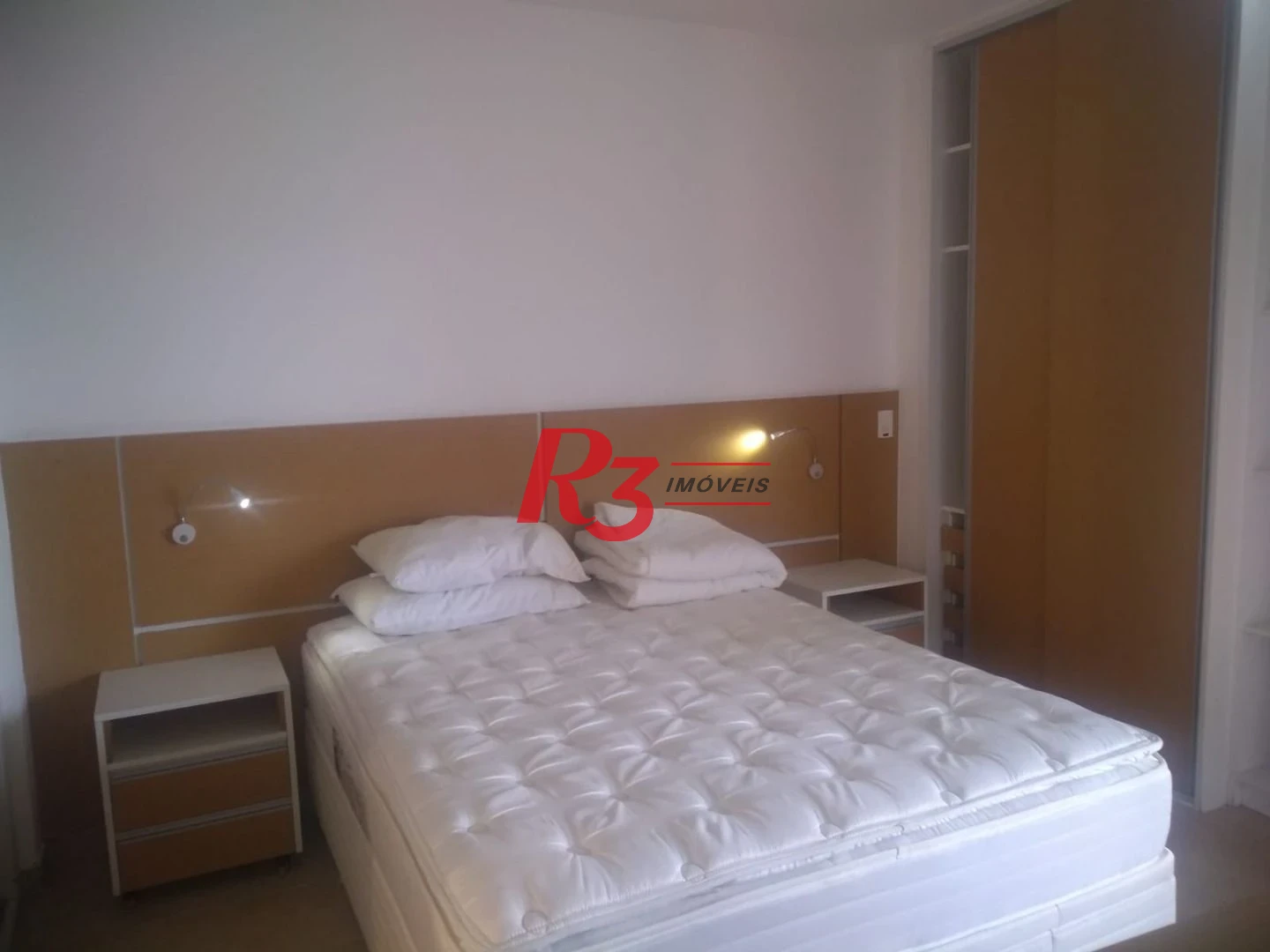 Flat com 1 dormitório à venda, 45 m² por R$ 515.000,00 - Boqueirão - Santos/SP