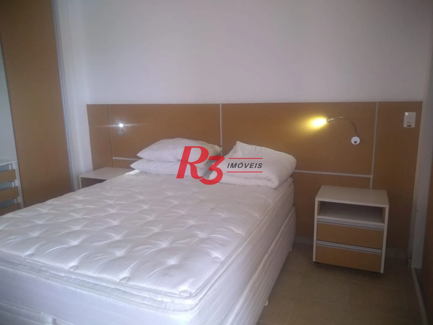 Flat com 1 dormitório à venda, 45 m² por R$ 515.000,00 - Boqueirão - Santos/SP